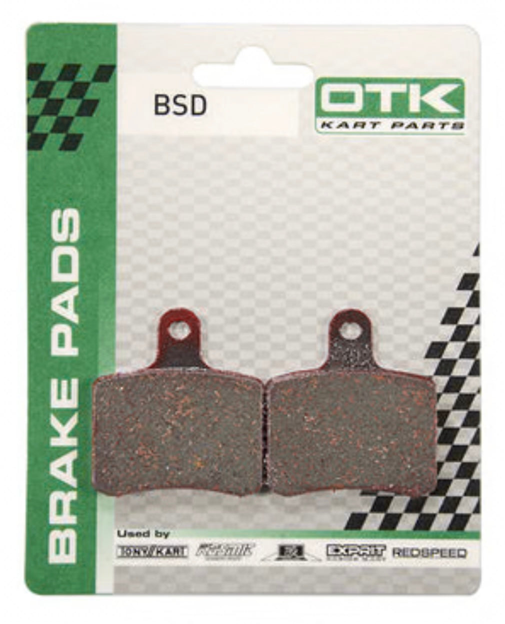 OTK Tonykart Genuine BSD Brake Pads - 2017 forwards